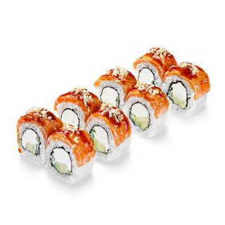 Філадельфія Абурі з соусом теріякі