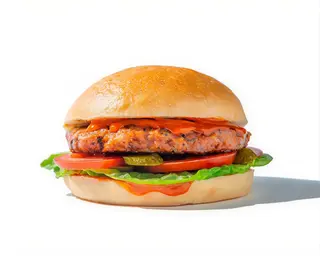 Hamburguesa ternera picante
