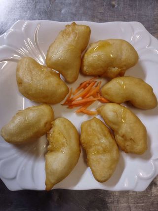 Паниран ананас с мед (150г)