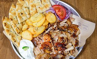 Portie mare gyros pui