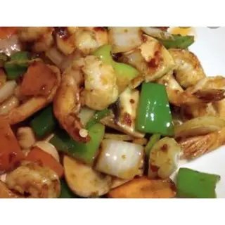 26. Langostinos Con Ajo Y Poco Picante