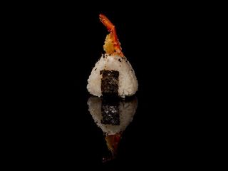 Onigiri ebi tempura