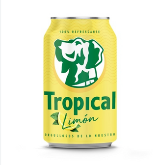 Tropical limón lata
