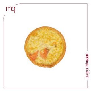 Mini quiche saumon