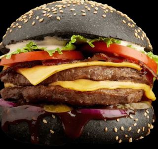 Подвійний Чорний Шефбургер з бараниною