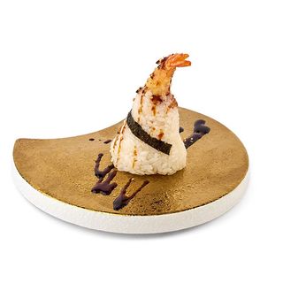 81 Onigiri tempura di gamberi - 1 pezzo