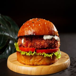 ქათმის ბურგერი