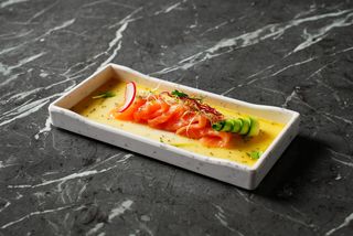 Carpaccio passion sake