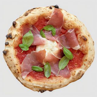 Pizza Crudo E Búfala