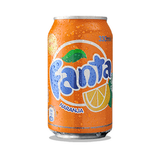 Fanta Naranja lata 330ml.
