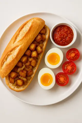 Sandwich d'alloco