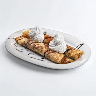 Clatite cu banana ci ciocolata