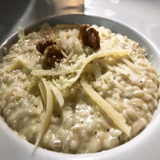Risotto de 4 quesos y nueces