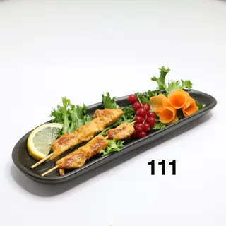 111. Spiedini di pollo