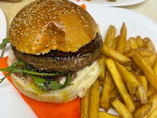 Bifolco burger double + patatine fritte