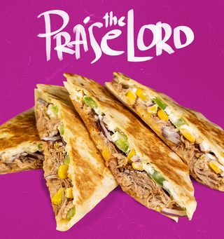 Кесадия с Дърпано Свинско