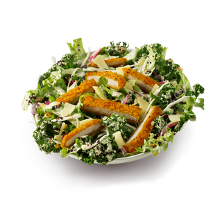 Green Kale Caesar Salad