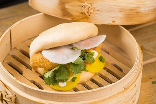 Бао с кацу скариди (155г)