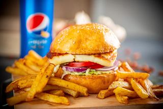 Mini halloumi vegetarian