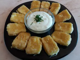 Кашкавал пaне хапки