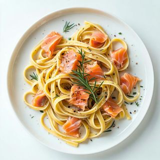 Tagliolini al salmone