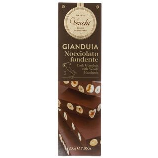 Torrone Venchi Gianduia nocciolato fondente 