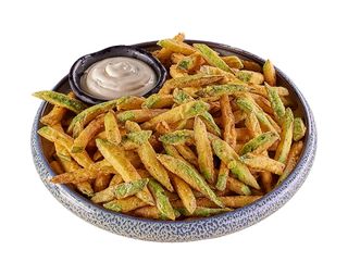 Тиквички по гръцки стикс