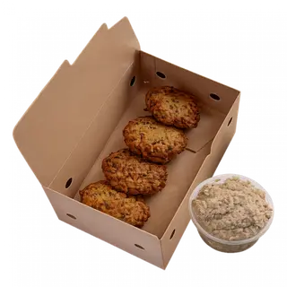 Falafel con salsa tahini