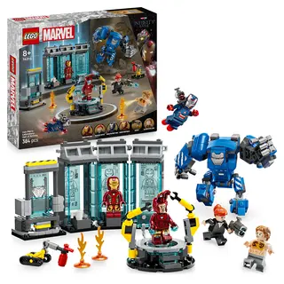 Laboratorul lui Iron Man: Sala armurilor - 76315