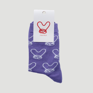 Amaria Socks Purple