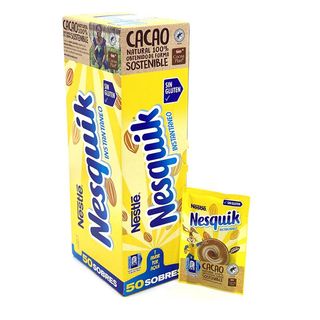 1 sobre de Nesquik. No incluye leche