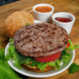 Menú Hamburguesa Ternera con Alitas de pollo