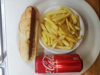 Menu hot-dog