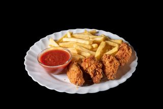 Aripi de pui pane crocante cu sos