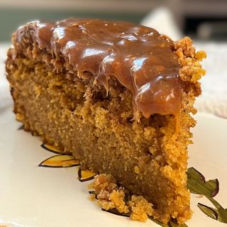 Bizcocho Calabaza con Caramelo Porción