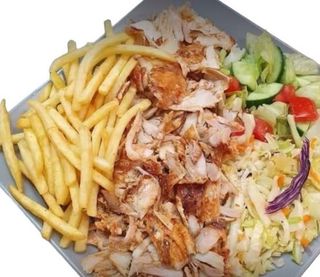 Zestaw Kebab z frytkami