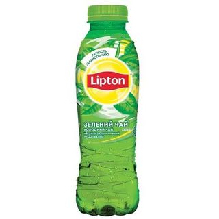 Холодний чай Ліптон зелений 0,5 л