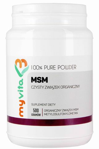 MSM organiczny związek siarki proszek 500g MyVita