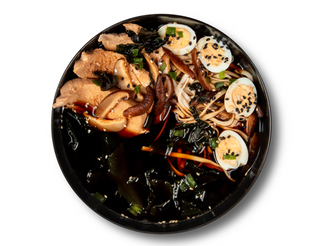 Рамен з куркою - яловичиною су-від