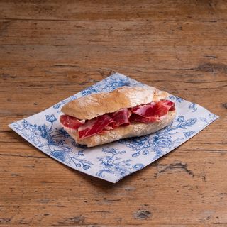 Mini de Jamón Ibérico con Tomate Rallado y AOVE