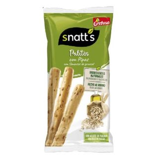 Palitos de Trigo con Pipas Grefusa Snatt'S 62 Gr.