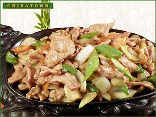 Свинско на гореща плоча