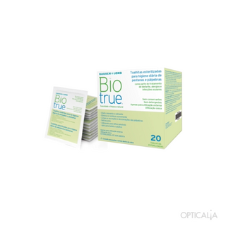 Biotrue Toalhitas (20 toalhitas)