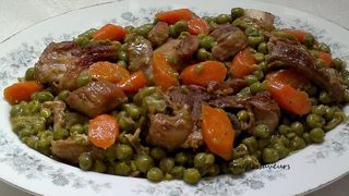 Ragoût de Petits Pois avec Poulet