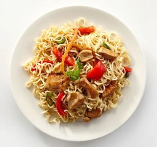 Chicken noodles