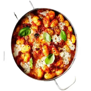 Gnocchi de Mozzarella y Tomate