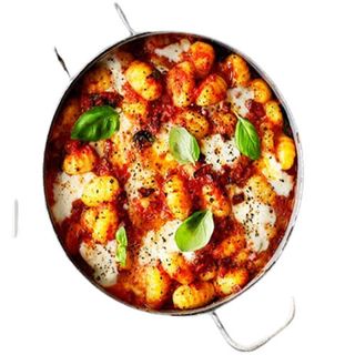 Gnocchi de Mozzarella y Tomate