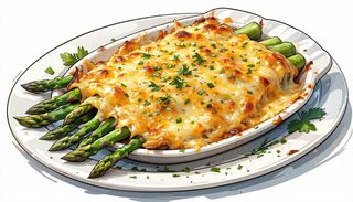 Cheesy Asparagus