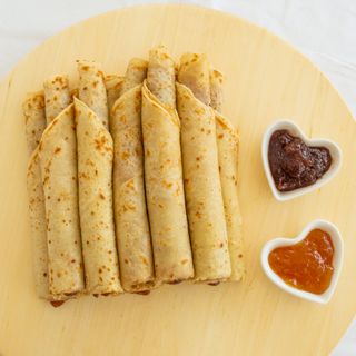 10x kućnih palačinki s miješanom marmeladom