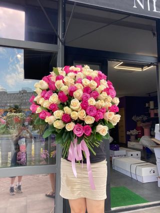 Букет Вишенька на торті 51 шт